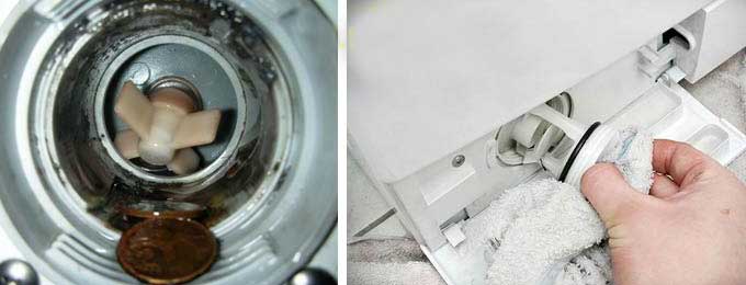 Image - The kandy machine does not drain the water does not wring out the repair with your own hands
