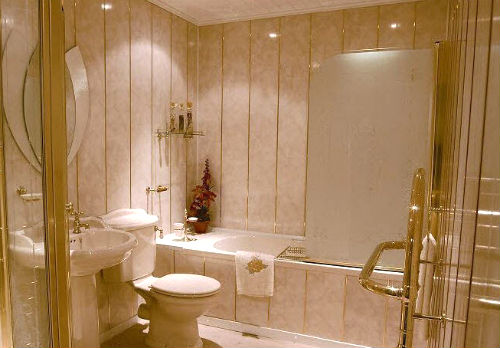 Image - DIY bathroom renovation with plastic panels in Khrushchev