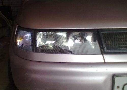 Image - DIY headlight repair with a vaz 2110 lens
