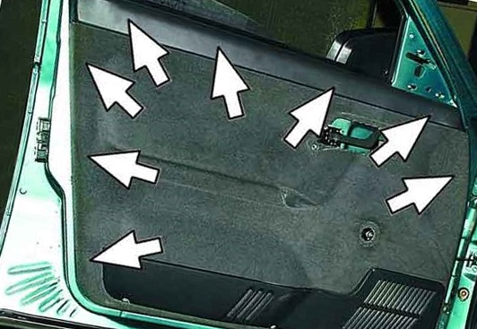 Image - Do-it-yourself repair of the rear door of a VAZ 2110