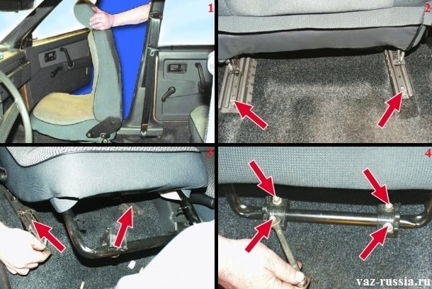 Image - DIY repair of the front seats of the VAZ 2109