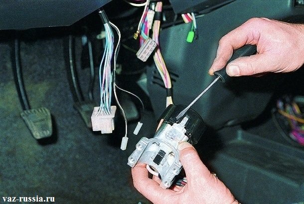 Image - DIY repair of the ignition lock VAZ 2109