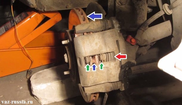 Image - Vaz 2110 DIY repair caliper