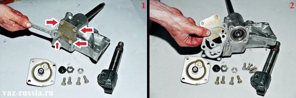 Image - Do-it-yourself repair of the steering column vaz 2104