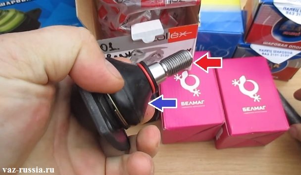 Image - DIY repair of ball joints VAZ 2107