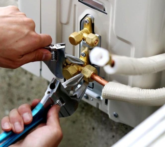 Image - DIY air conditioner pipe repair