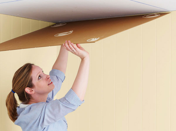 Image - DIY ceiling repair tiles