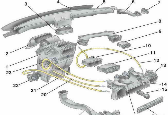 Image - Do-it-yourself repair of the vaz 2114 stove only cold air blows