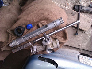 Image - DIY repair of the vaz 2112 rail