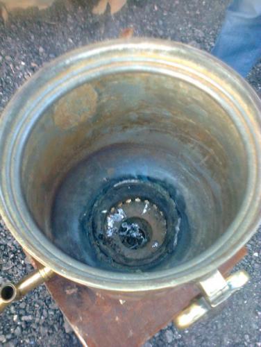 Image - DIY wood-fired samovar repair
