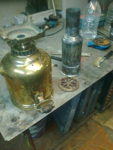 Image - DIY wood-fired samovar repair