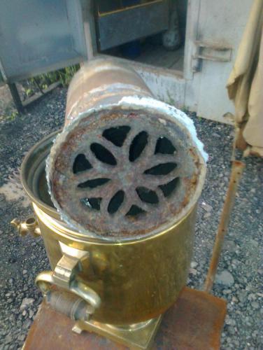 Image - DIY wood-fired samovar repair