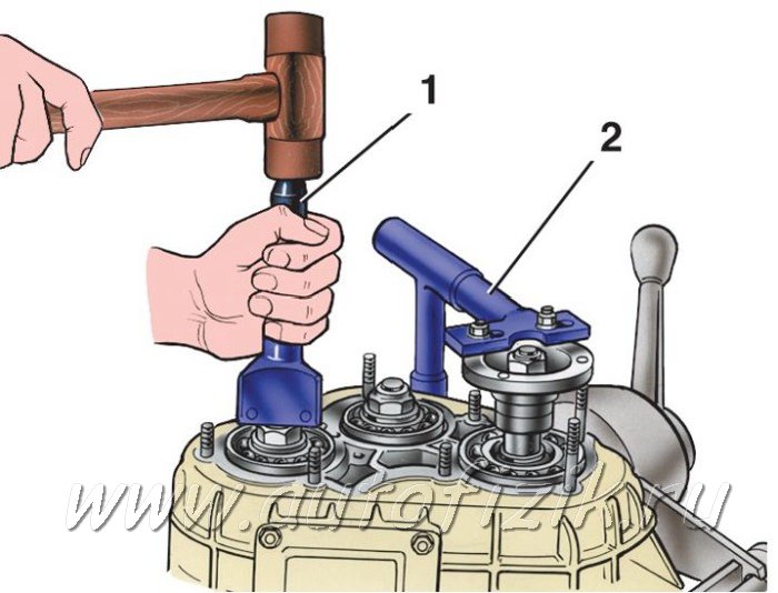 Obrázek - DIY gazelle 4x4 oprava převodovky