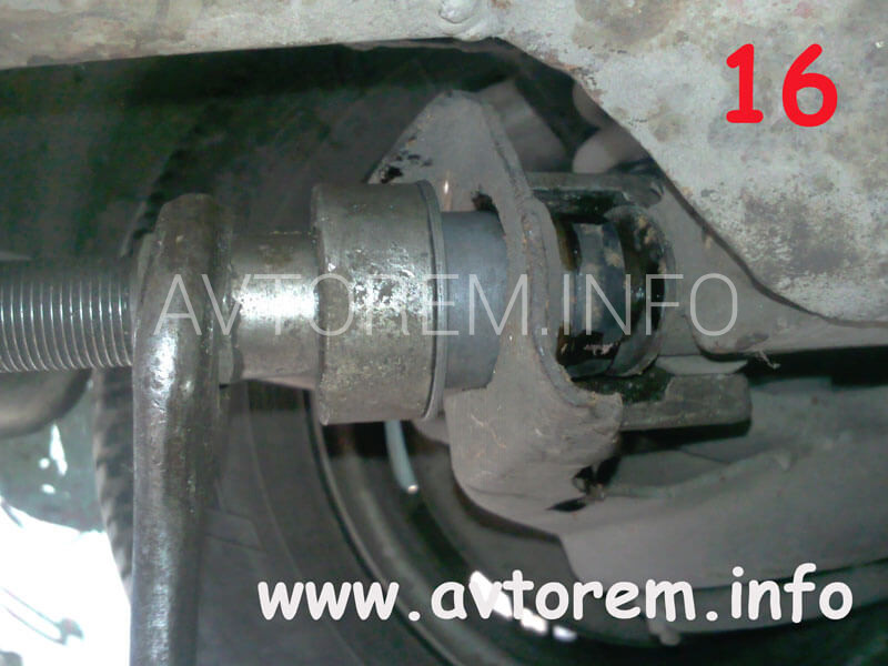 Image - DIY repair of the rear suspension of a VAZ 21043