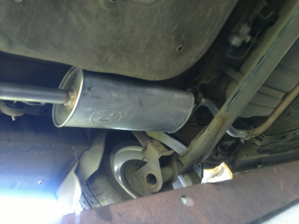 Image - DIY VAZ 2110 muffler repair
