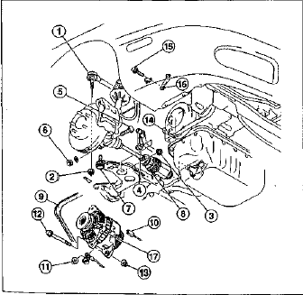 Obrázek - DIY oprava generátoru mazda 626 gf