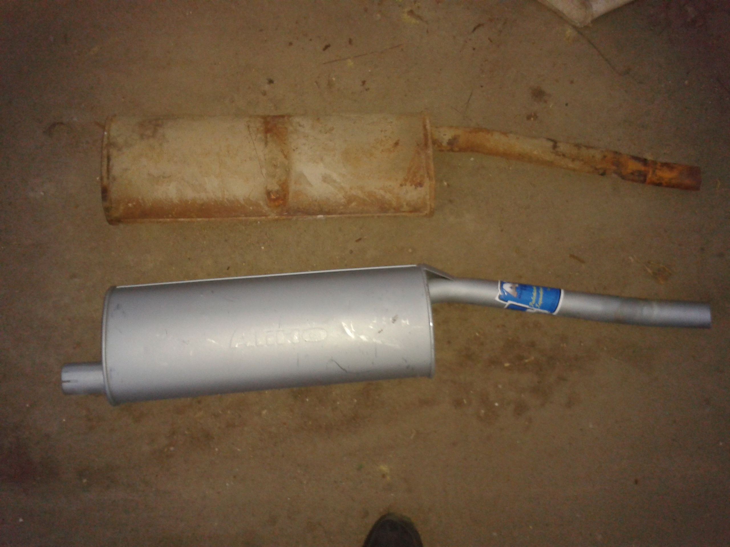 Image - Daewoo Nexia DIY muffler repair