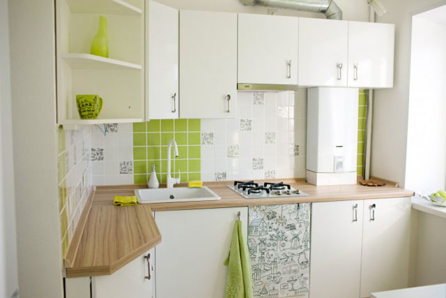 Image - Do-it-yourself kitchen repair in Khrushchev with a gas pipe