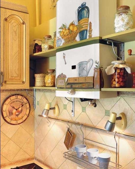Image - Do-it-yourself kitchen repair in Khrushchev with a gas pipe