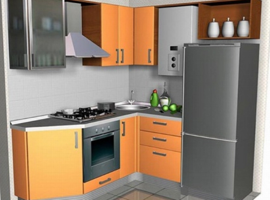 Image - Do-it-yourself kitchen repair in Khrushchev with a gas pipe
