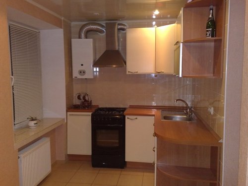 Image - Do-it-yourself kitchen repair in Khrushchev with a gas pipe