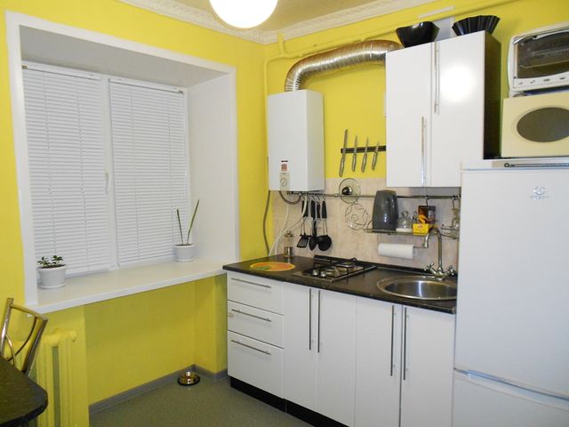 Image - Do-it-yourself kitchen repair in Khrushchev with a gas pipe