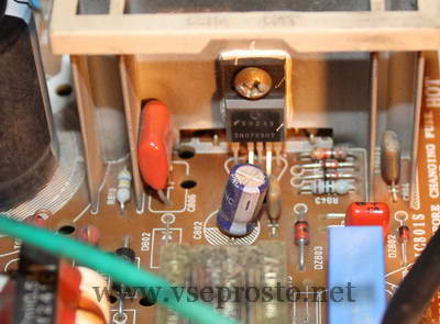 Image - DIY TV repair samsung cs 21f5r does not turn on
