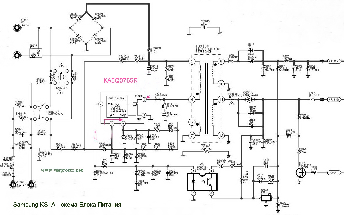 Image - DIY TV repair samsung cs 21f5r does not turn on