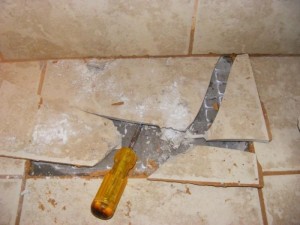 Image - DIY repair of tiles on the floor