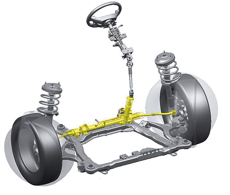 Obrázek - DIY oprava hřebenu řízení Škoda Octavia