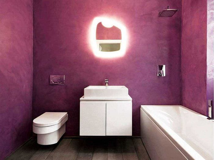 Image - DIY bathroom renovation decorative plaster