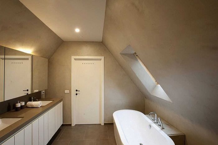 Image - DIY bathroom renovation decorative plaster