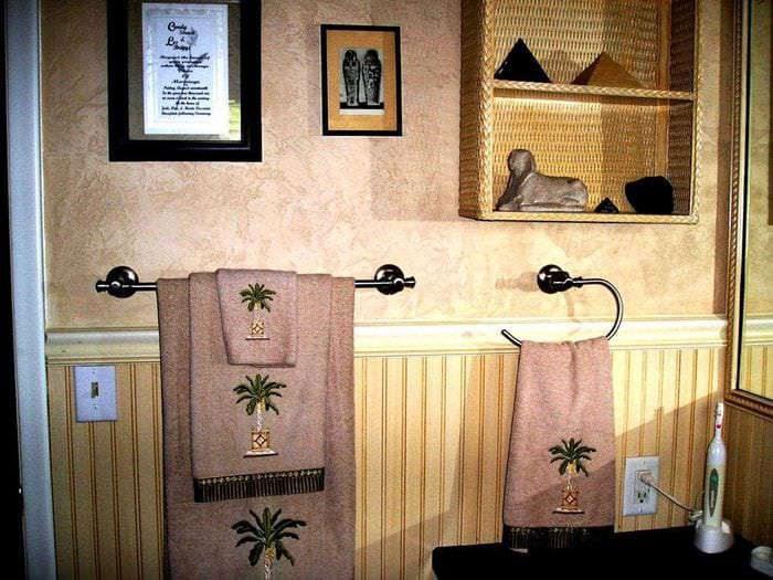 Image - DIY bathroom renovation decorative plaster