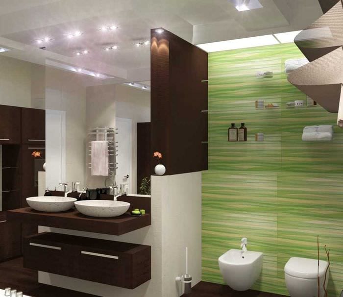 Image - DIY bathroom renovation decorative plaster