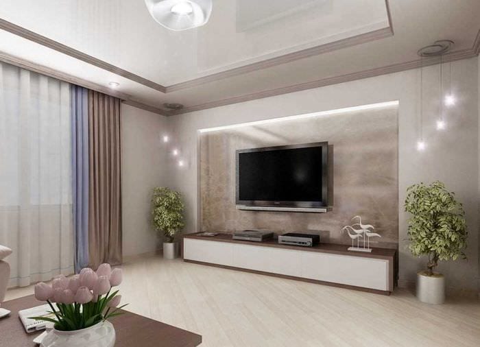 Image - DIY repair and design of a living room in a private house