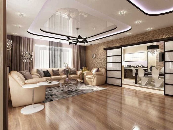 Image - DIY repair and design of a living room in a private house