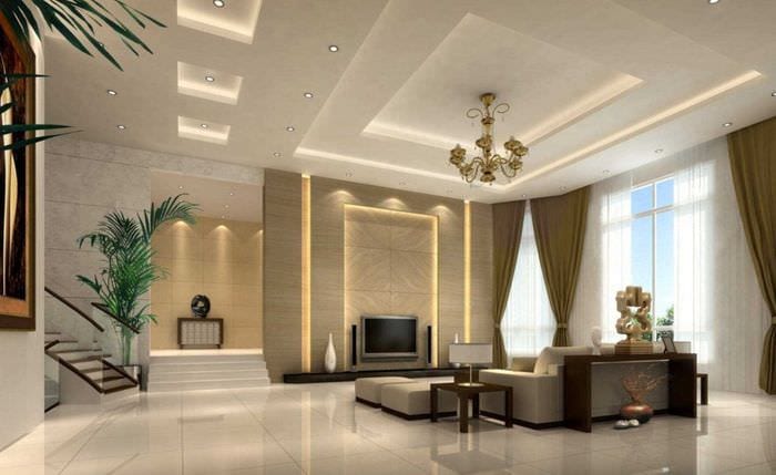 Image - DIY repair and design of a living room in a private house