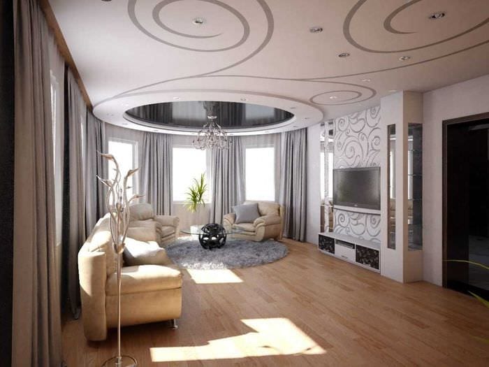 Image - DIY repair and design of a living room in a private house
