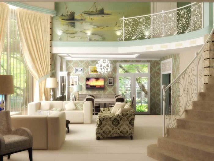 Image - DIY repair and design of a living room in a private house
