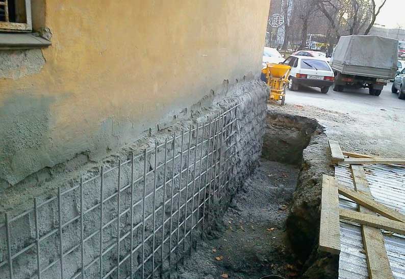 Image - DIY repair of cracks in the foundation