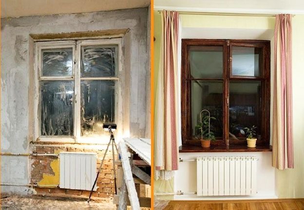 Image - DIY repair of old window frames