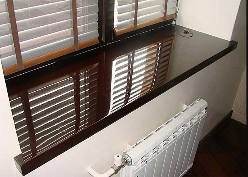 Image - DIY repair of an old wooden window sill