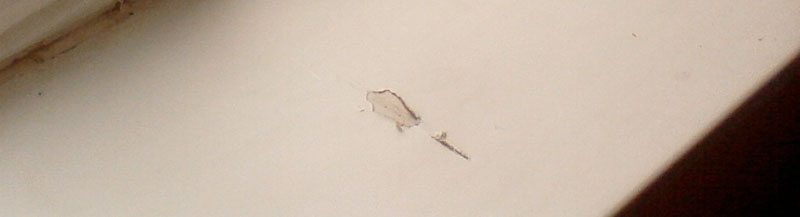 Image - DIY repair of an old wooden window sill