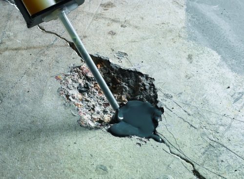 Image - DIY repair of cracks in the concrete floor