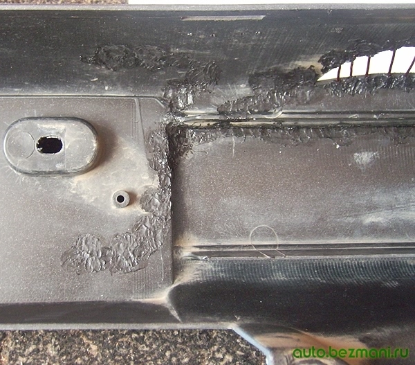 Image - DIY repair of the front bumper of the VAZ 2114