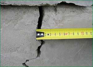 Image - DIY repair of cracks in the foundation