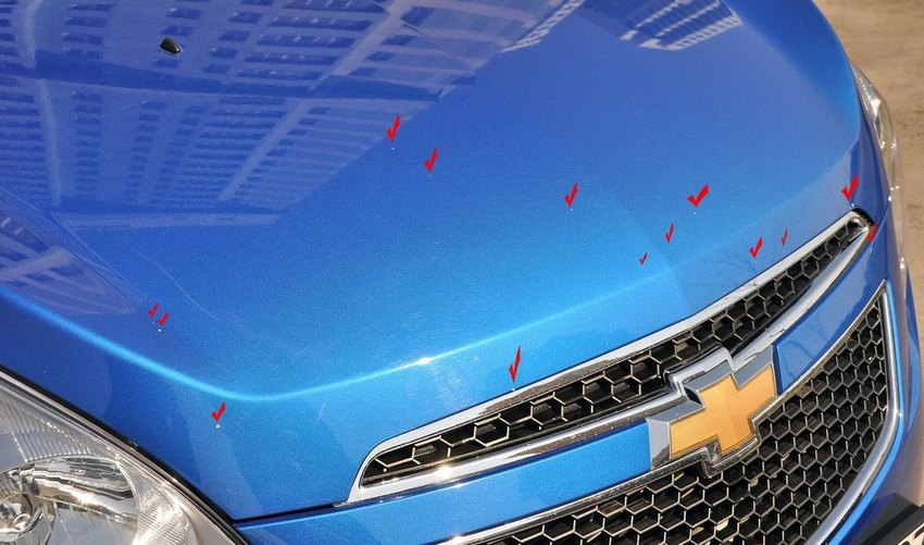 Image - Do-it-yourself repair of chips on a car body photo report