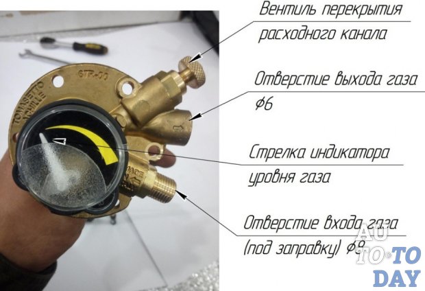 Obrázek - Oprava reduktoru plynu tomasetto Udělej si sám