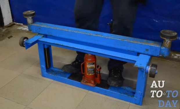 Image - DIY car repair lift