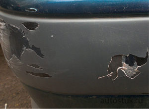 Image - DIY repair and painting of a plastic bumper
